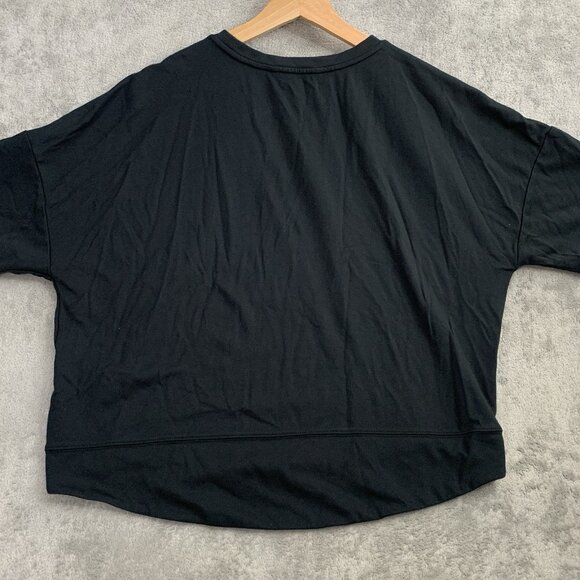 Lauren Ralph Lauren Black Label Shirt Womens Large Viscose Blend Short Sleeve - Picture 9 of 9